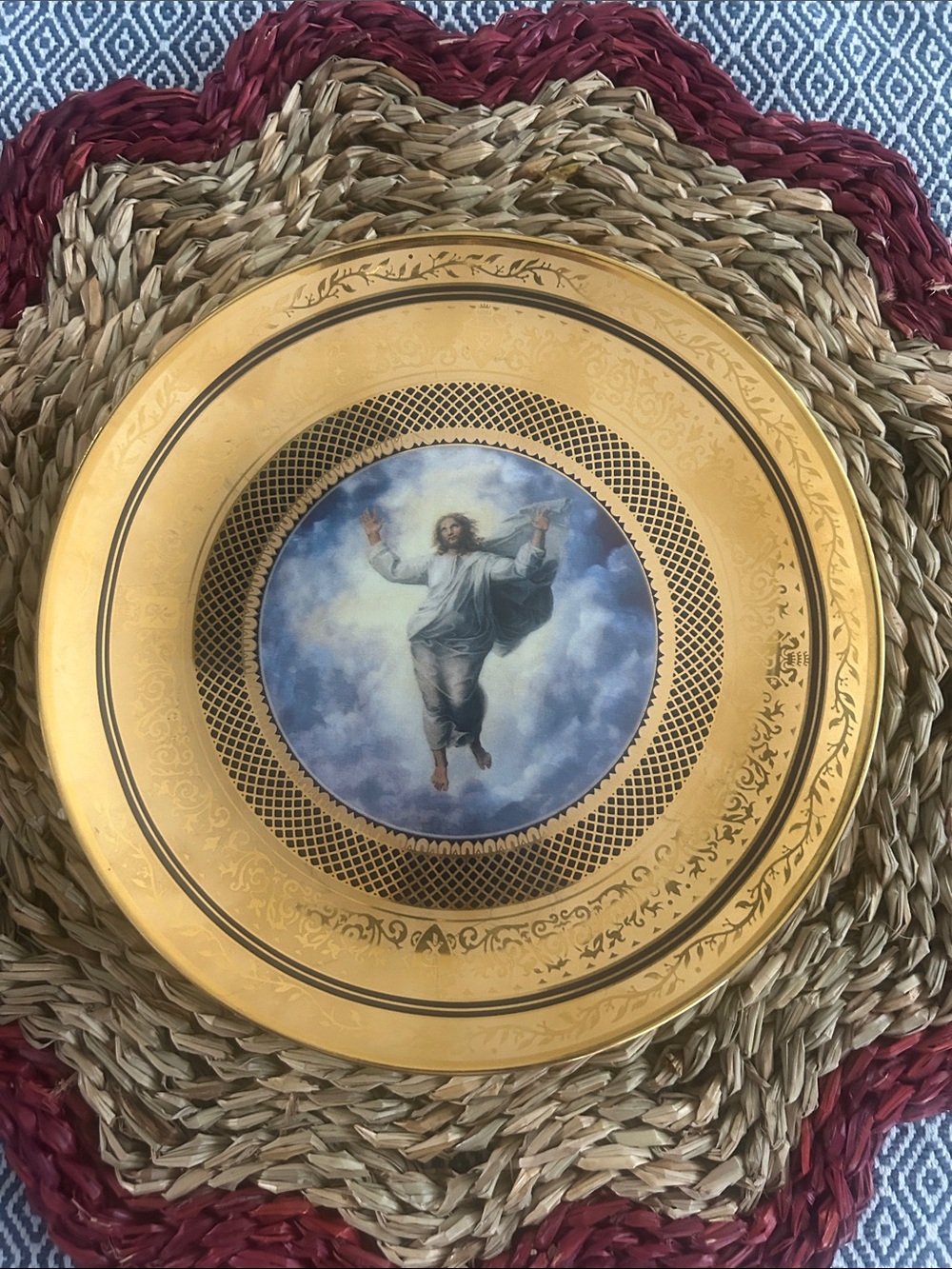 Museum Plate "Raphael's Transfiguration" Franklin Mint Limited Edition